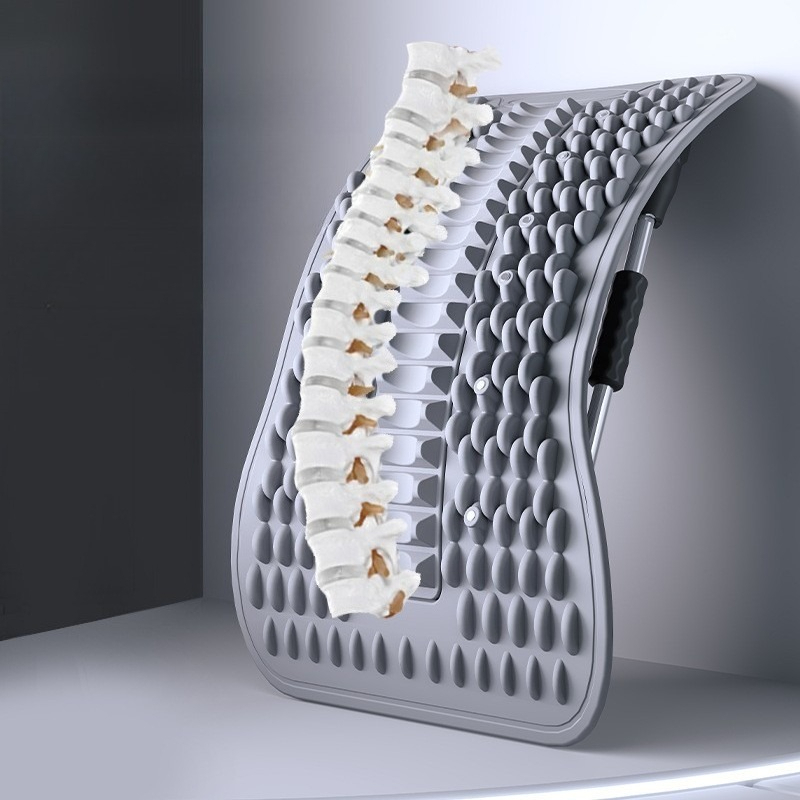 Back Stretcher Lumbar - Lendenwirbelstrecker Rückenentlastungsgerät Taillen-Traktionsmassagegerät, Heimgerät zur Wirbelsäulenkorrektur