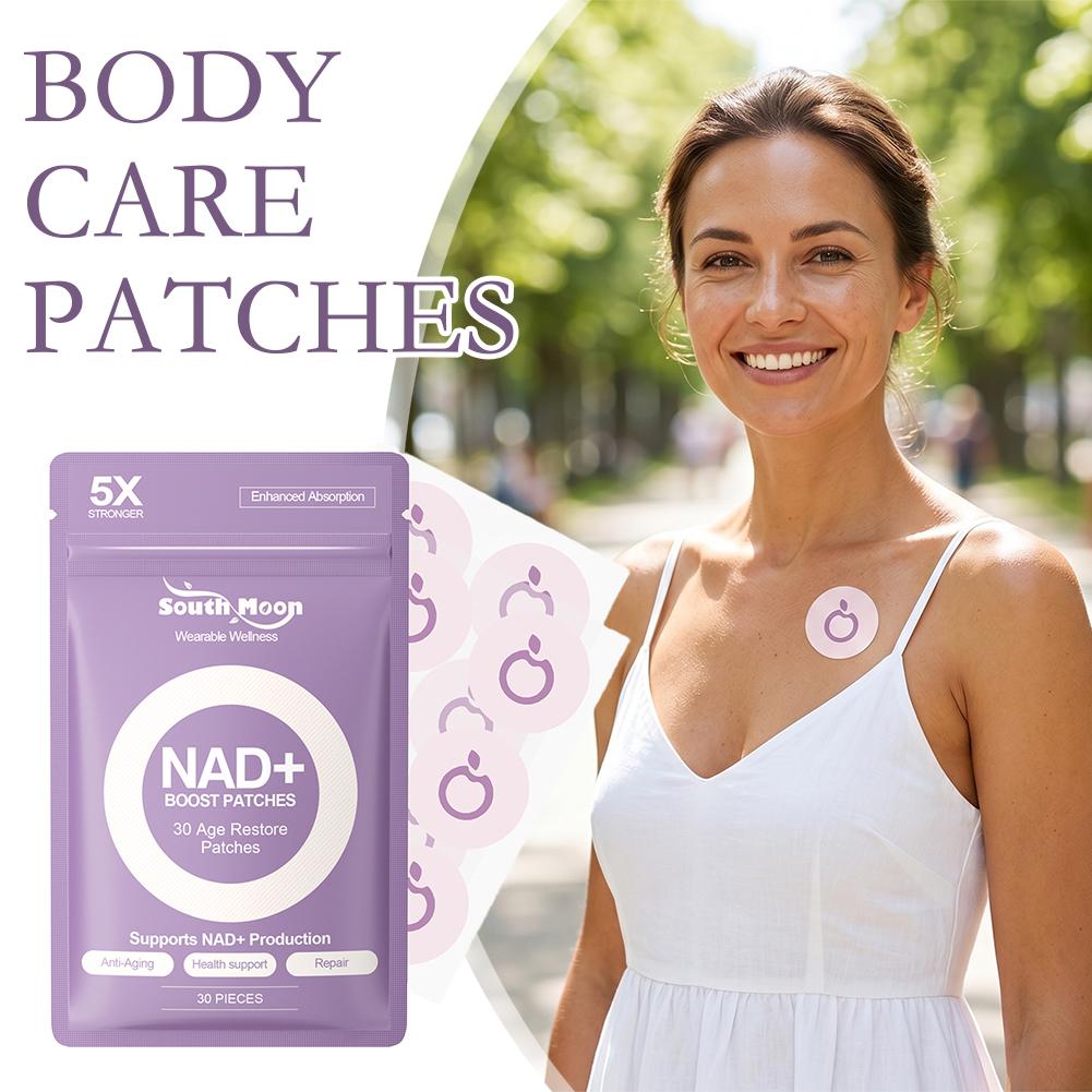 Health Wellness & Psychology - 30 Stück NAD+ Boost Patches Anti-Aging
