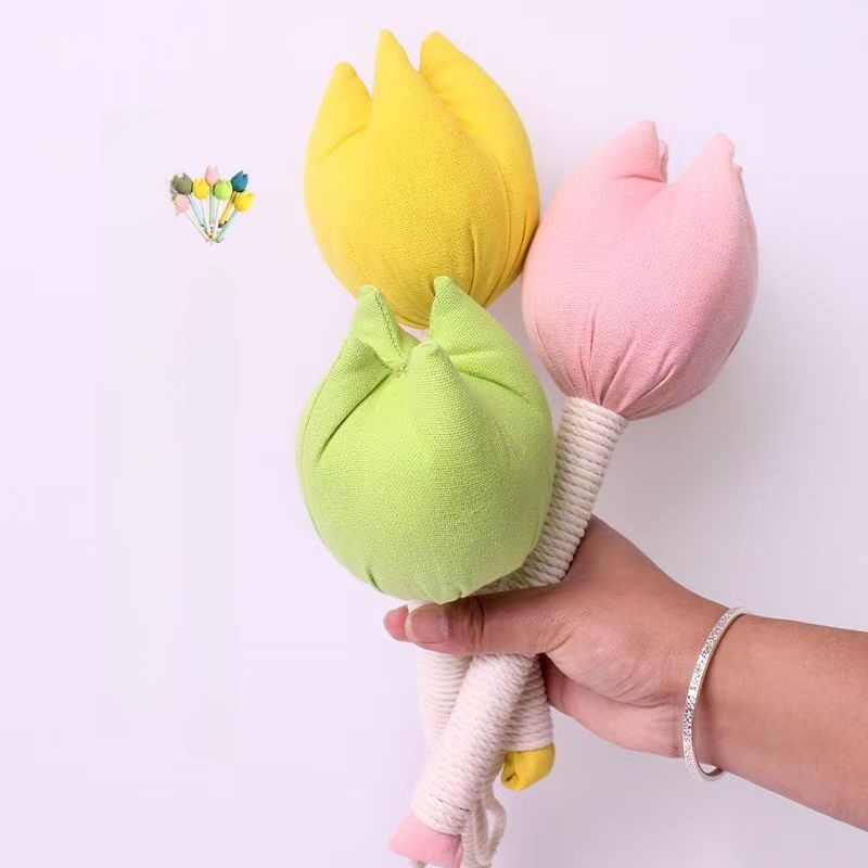 Health Wellness Gifts Women - Muttertagsgeschenk 2026 Praktischer Massagehammer mit Tulpenblumen-Design