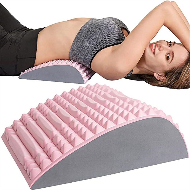 Back Stretcher Lumbar - Rückenmassagegerät Bahre EVA Bauchmatte Chronische Lendenwirbelsäule
