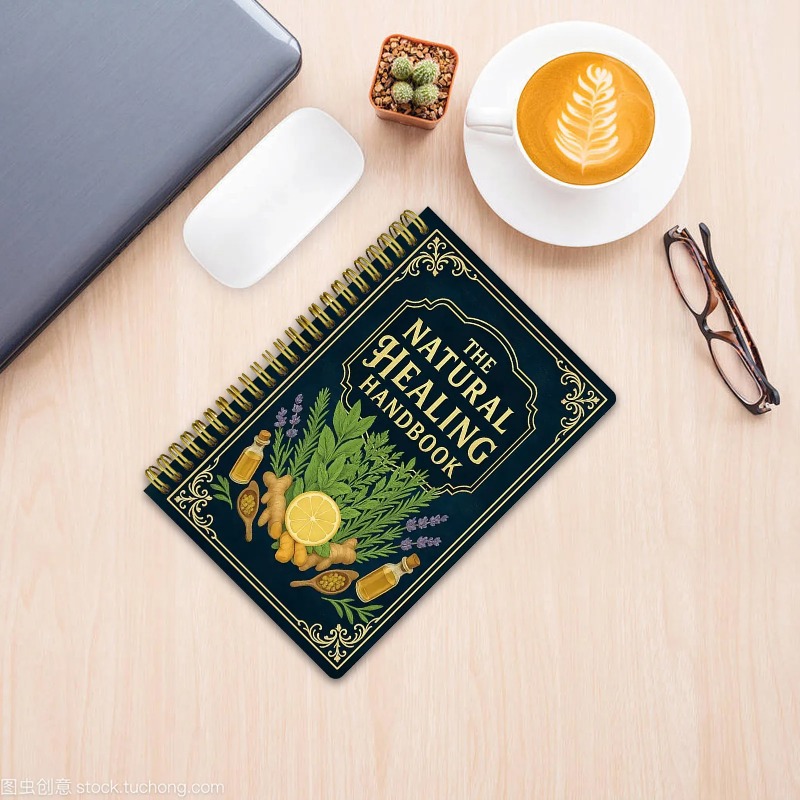 Health & Wellness Tablet Cutter - Natural Therapy Handbook, eine englische Version