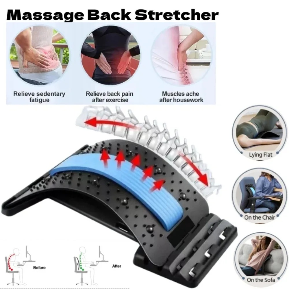 Lendenwirbelstrecker, 4-fach v – Back Stretcher Lumbar Bewertung und Preis