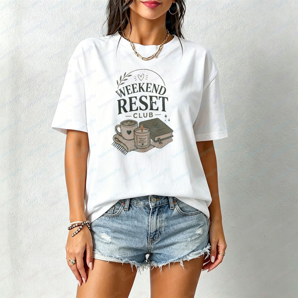 Weekend Reset Club T-Shirt Sel – Health Wellness Gifts Women Bewertung und Preis