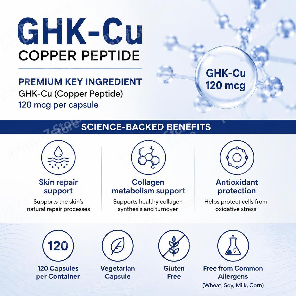 GHK-Cu Kupferpeptid-Nahrungser – Health Wellness & Psychology Bewertung und Preis