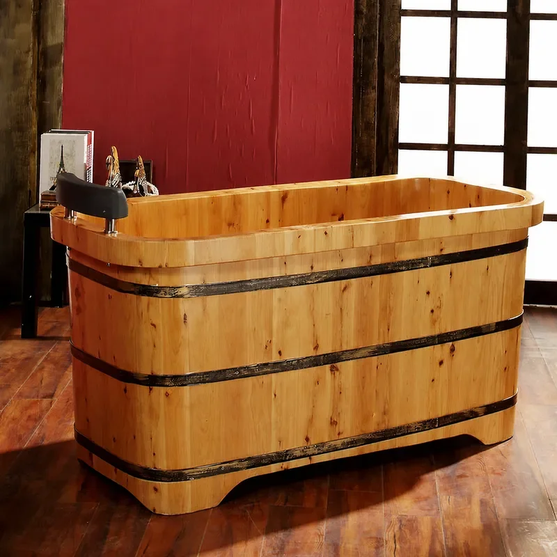 Sichuan Zedernholz-Badewanne f – Health Wellness Spa Bewertung und Preis